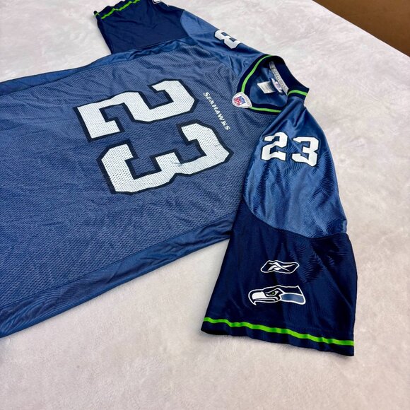 Seattle Seahawks Reebok Men's Jersey XL --- #23 MARCUS TRUFANT --- Authentic NFL - Picture 8 of 8